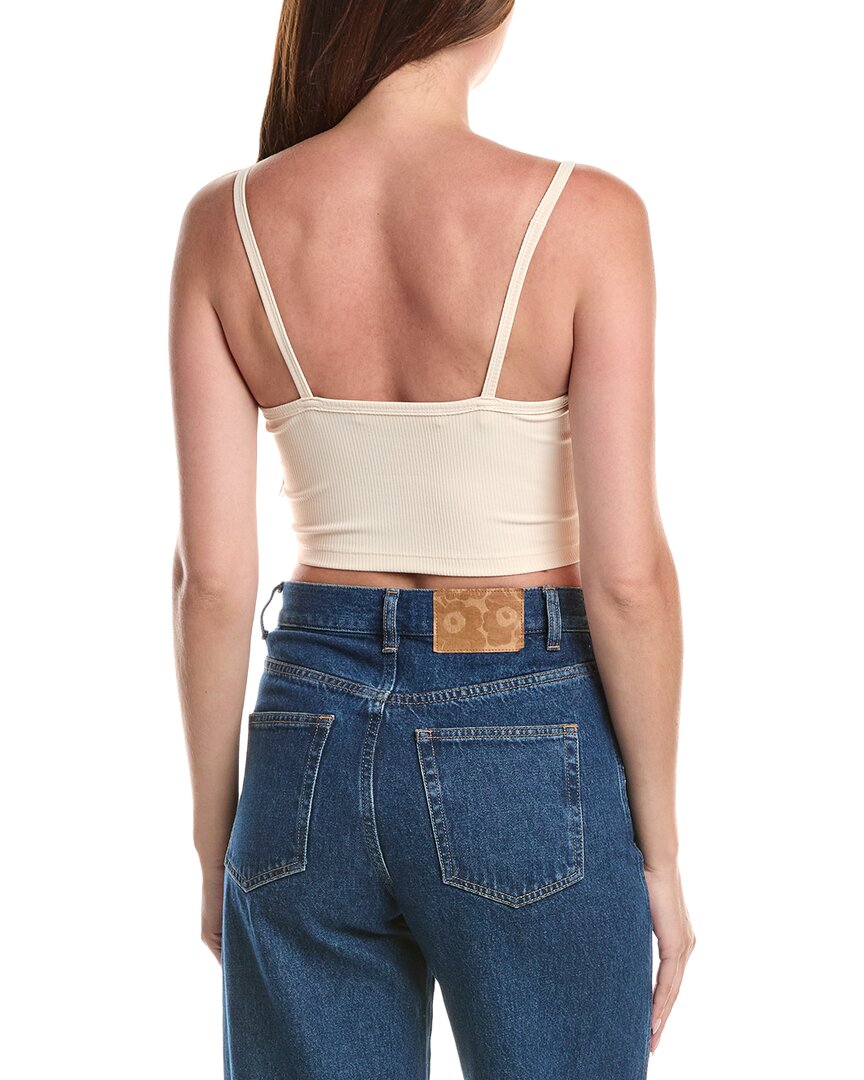 susana monaco Susana Monaco Rib String Crop Top