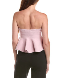 susana monaco Susana Monaco Mapache & Wool-Blend Tube Flair Top