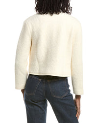 REVERIEE Reveriee Joe Wool-Blend Cropped Jacket