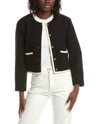 REVERIEE Reveriee Wool-Blend Jacket