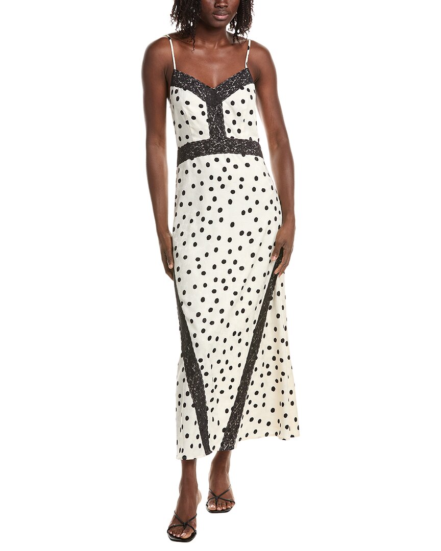 REVERIEE Reveriee Printed Midi Dress