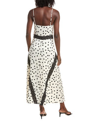 REVERIEE Reveriee Printed Midi Dress