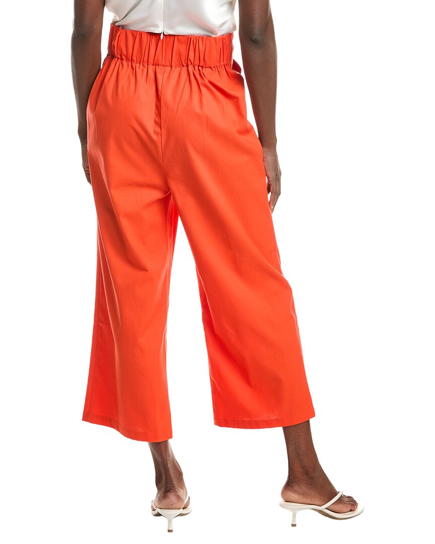REVERIEE Reveriee Linen-Blend Pant