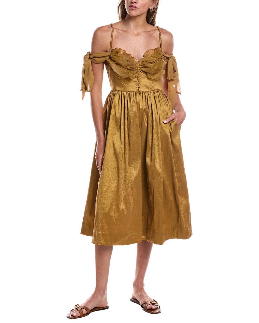For Love & Lemons For Love & Lemons Heidi Midi Dress
