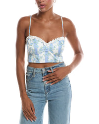 For Love & Lemons For Love & Lemons Atlanta Crop Top