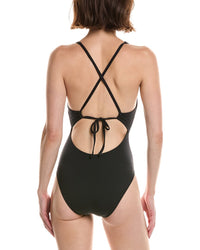 Carmen Marc Valvo Carmen Marc Valvo Deep V One-Piece