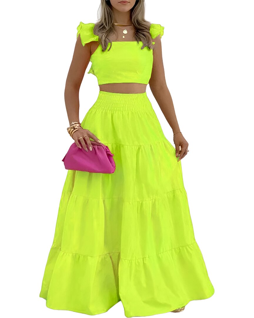 MONIQUE LAGARDE Monique Lagarde Top & Skirt Set