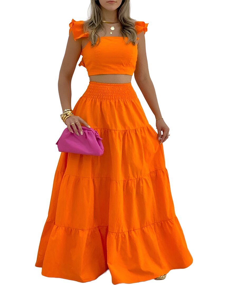 MONIQUE LAGARDE Monique Lagarde Top & Skirt Set