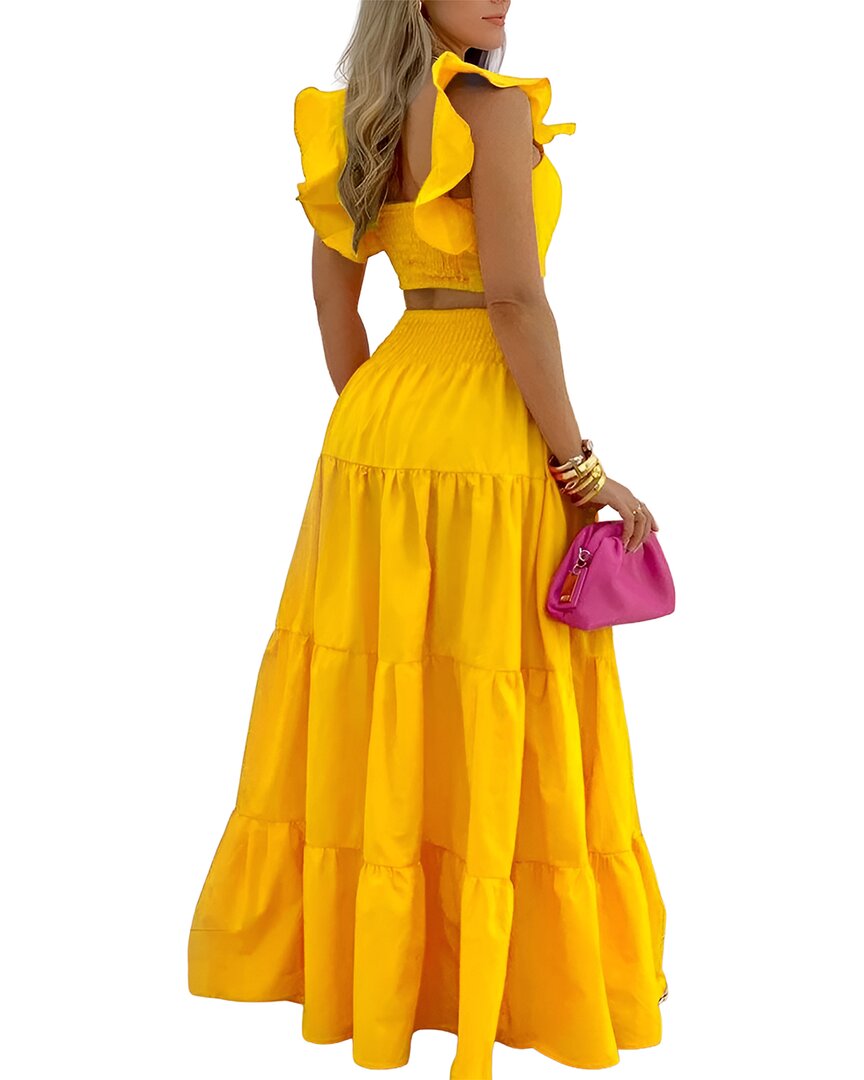 MONIQUE LAGARDE Monique Lagarde Top & Skirt Set