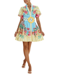 ESEA Esea Linen-Blend Mini Dress