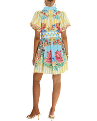 ESEA Esea Linen-Blend Mini Dress