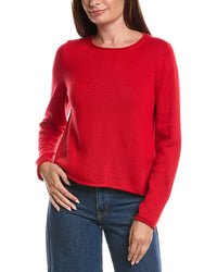 EILEEN FISHER Eileen Fisher Jewel Neck Sweater