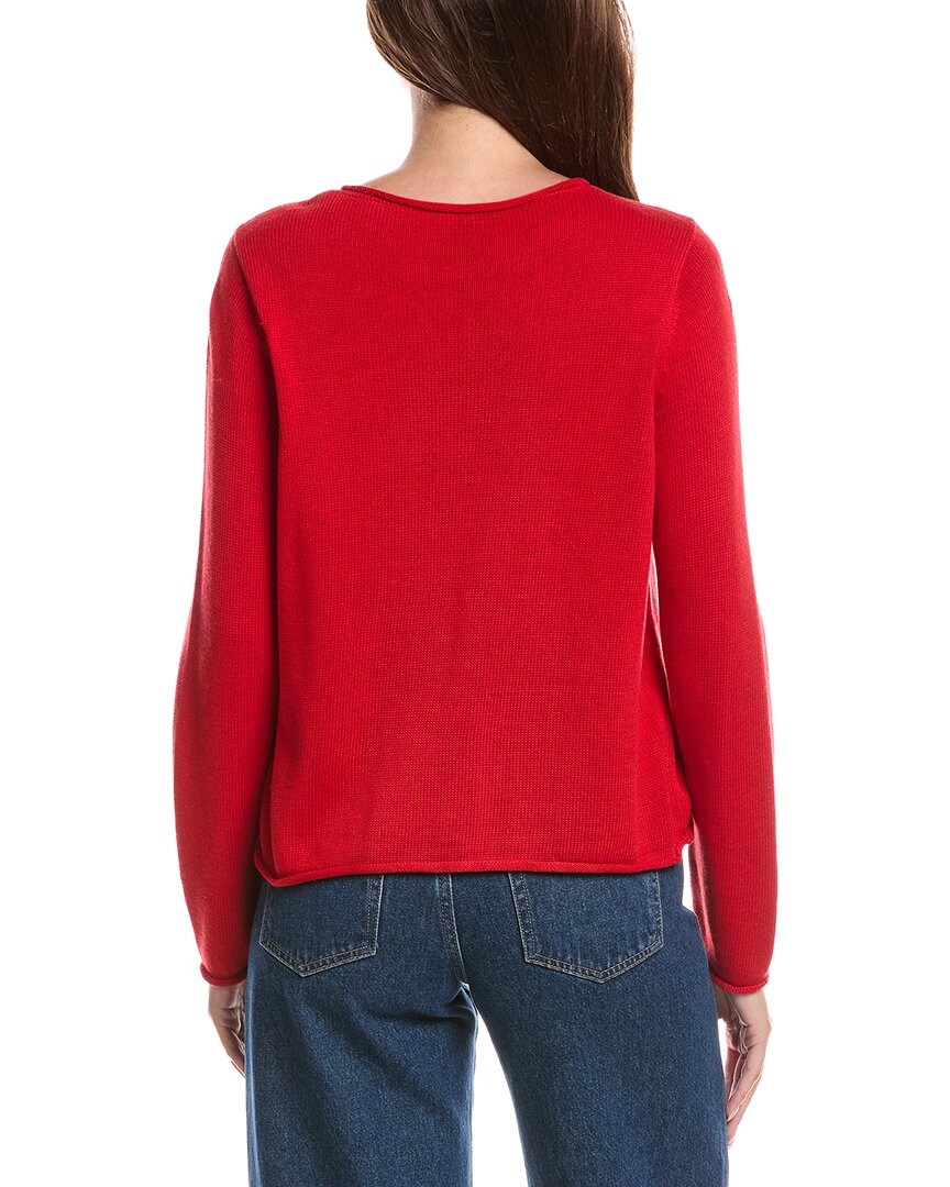 EILEEN FISHER Eileen Fisher Jewel Neck Sweater