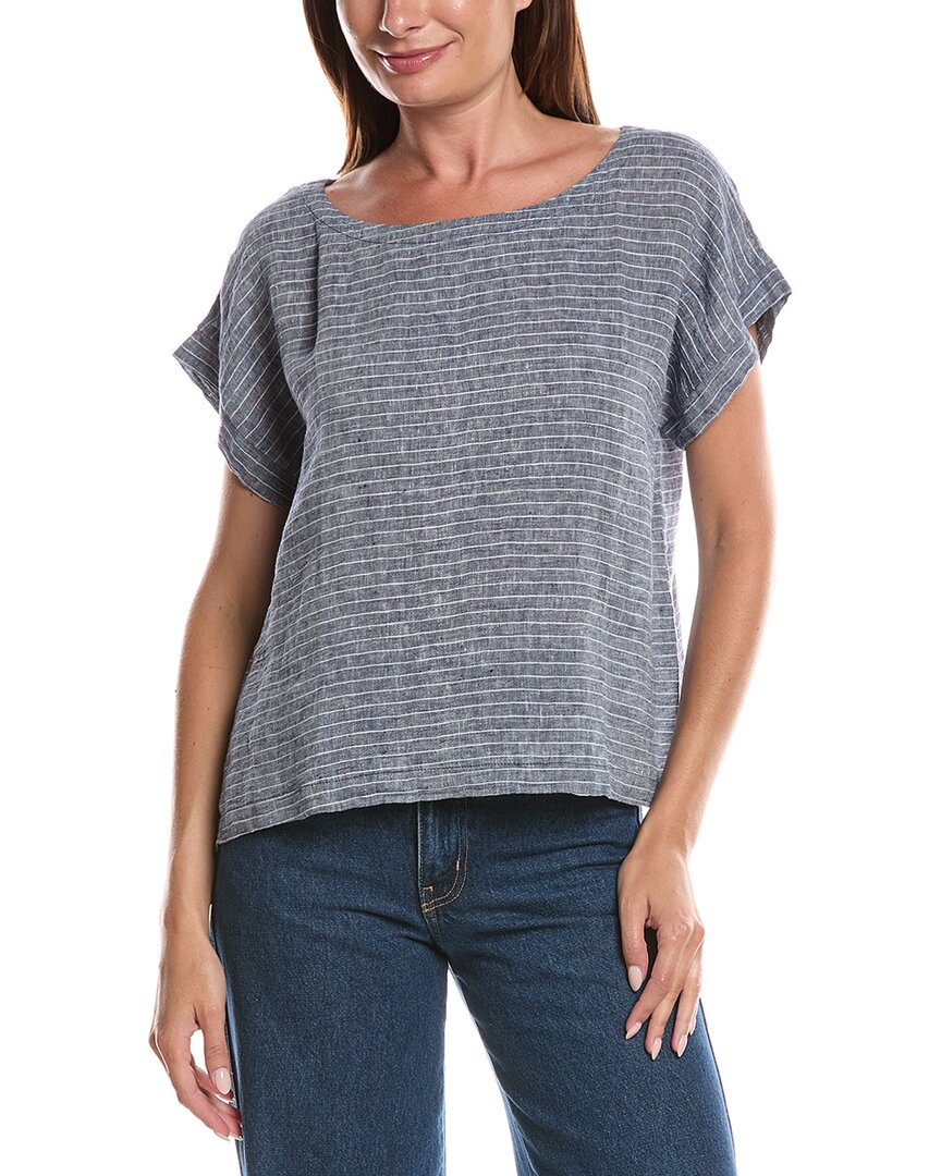 EILEEN FISHER Eileen Fisher Linen Box Top