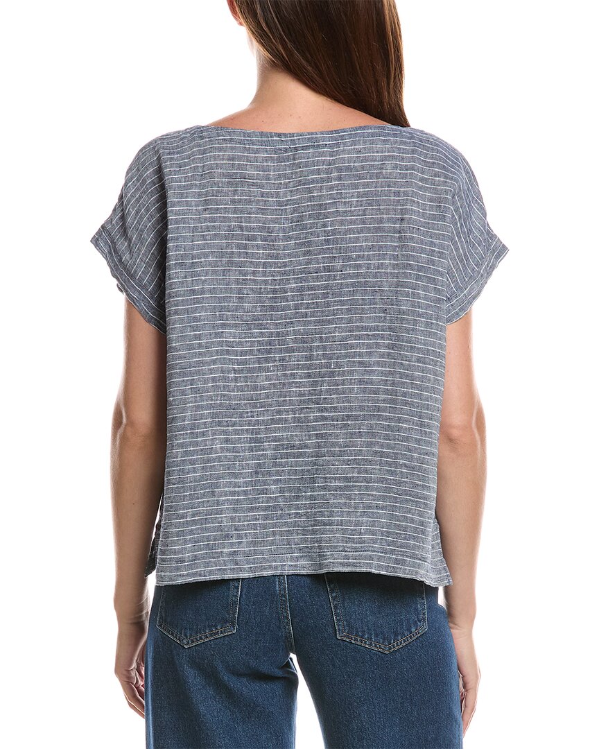 EILEEN FISHER Eileen Fisher Linen Box Top