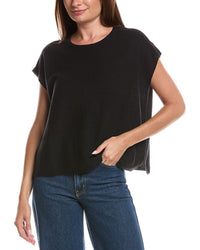 EILEEN FISHER Eileen Fisher Boxy Linen-Blend Sweater