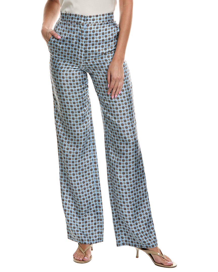 Max Mara Max Mara Fauna Silk Trouser