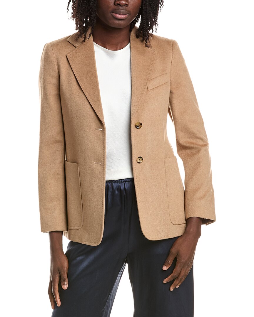 Max Mara Max Mara Belluno Camel Hair Jacket
