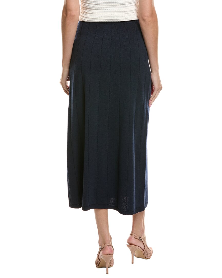 Max Mara Mm By Max Mara Peonie Knitted Wool Skirt