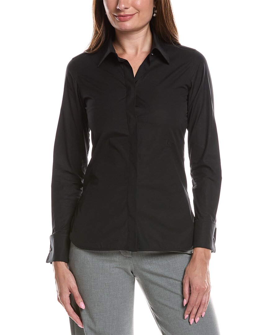 Max Mara Max Mara Poplin Knut Top