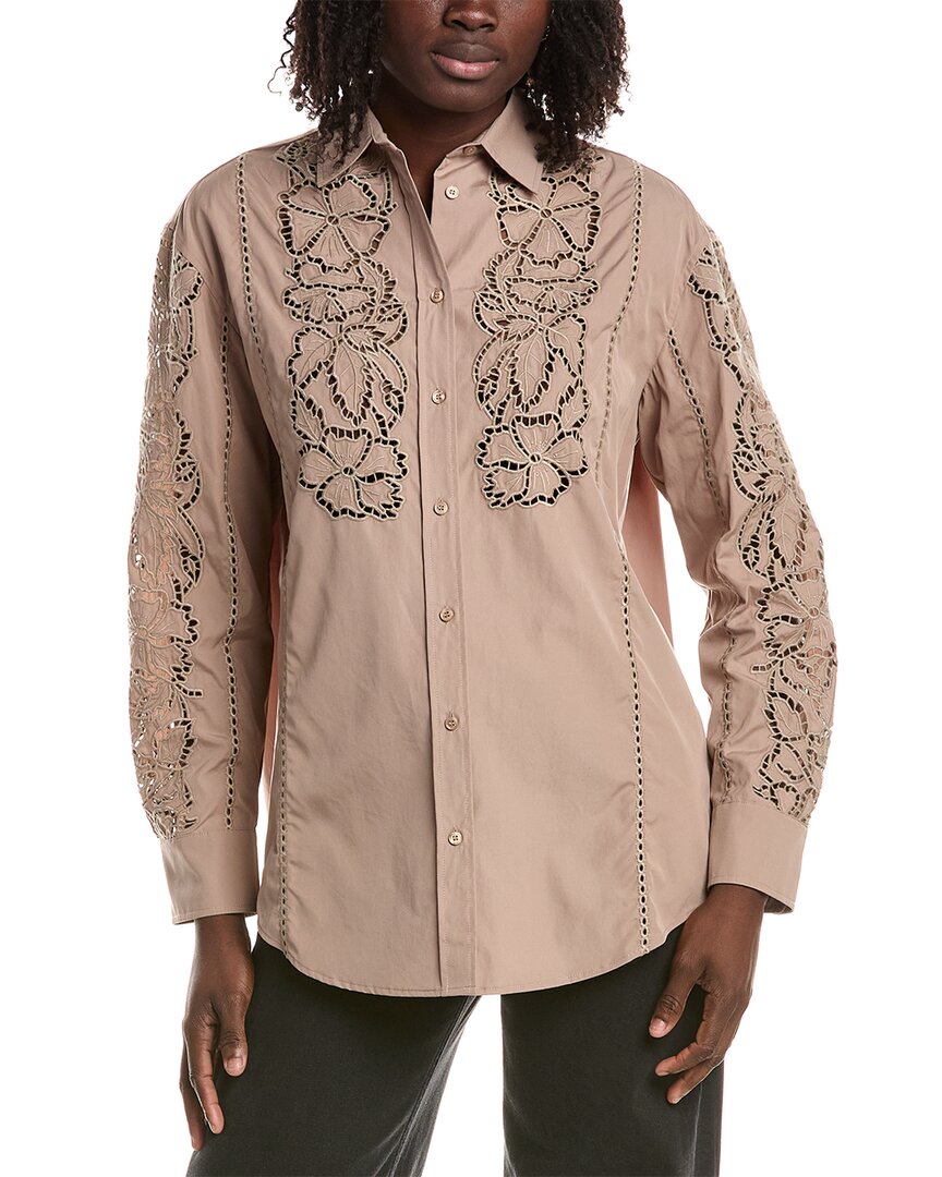 Weekend Max Mara Elmi Lace Work Blouse