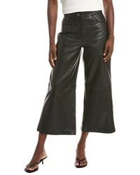 Max Mara Weekend Max Mara Blanc Leather Trouser
