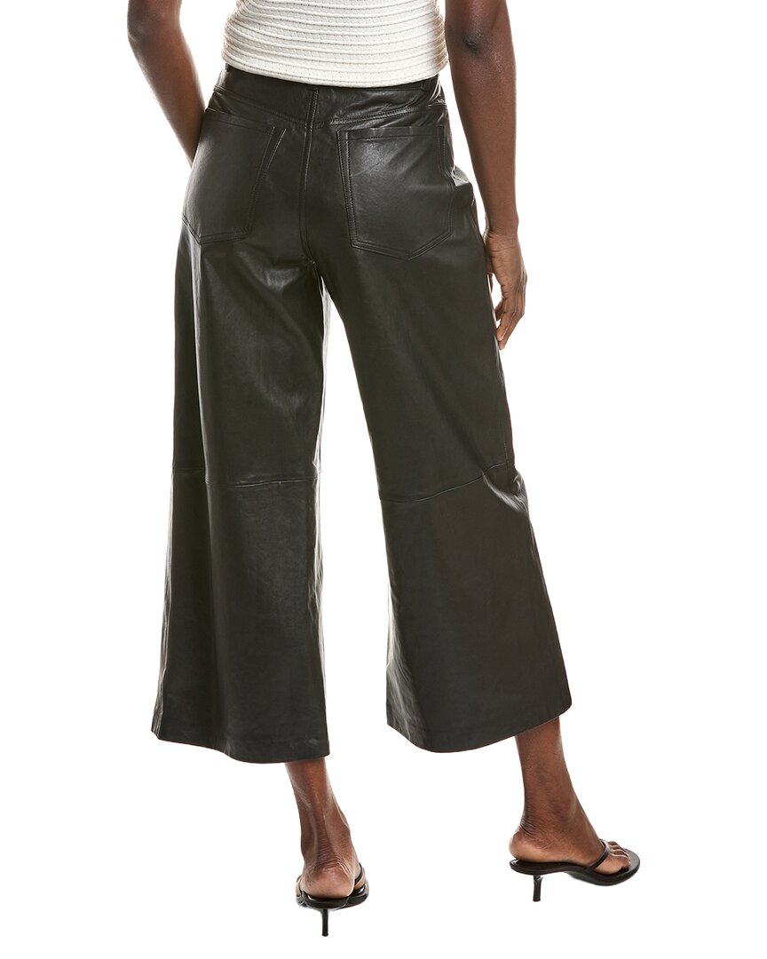 Max Mara Weekend Max Mara Blanc Leather Trouser