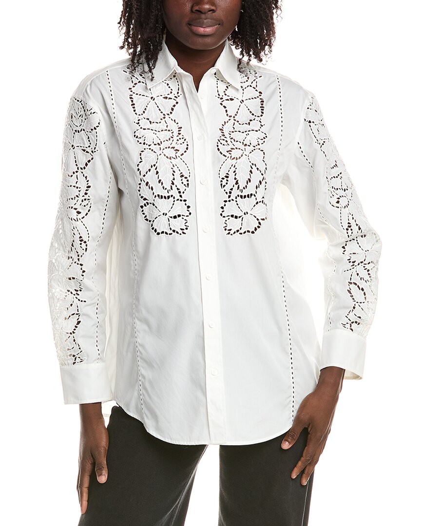 Max Mara Weekend Max Mara Elmi Lace Work Blouse