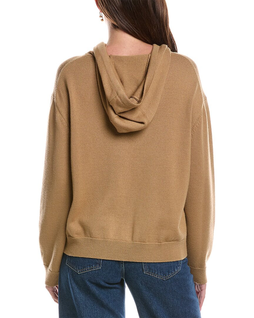 Max Mara Loria Wool Sweater Hoodie