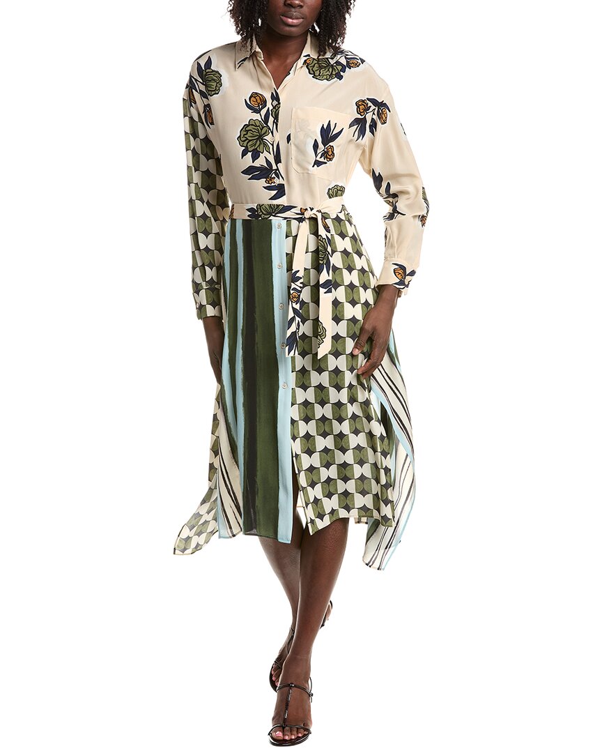 Max Mara Weekend Max Mara Passo Silk Midi Dress
