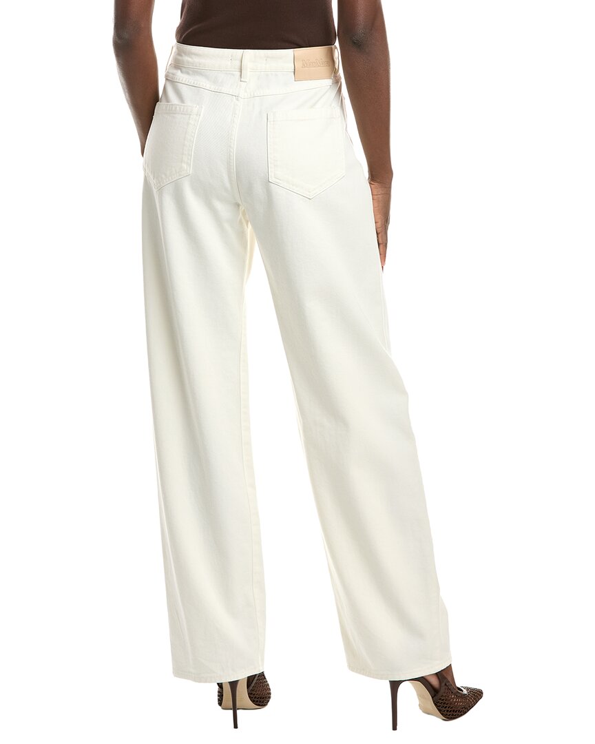 Max Mara Max Mara Studio Mirna Wide Leg Jean