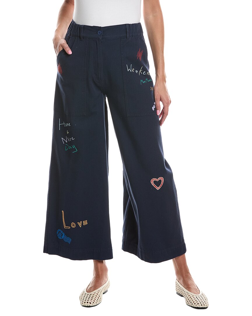 Max Mara Max Mara Lotus Long Trouser