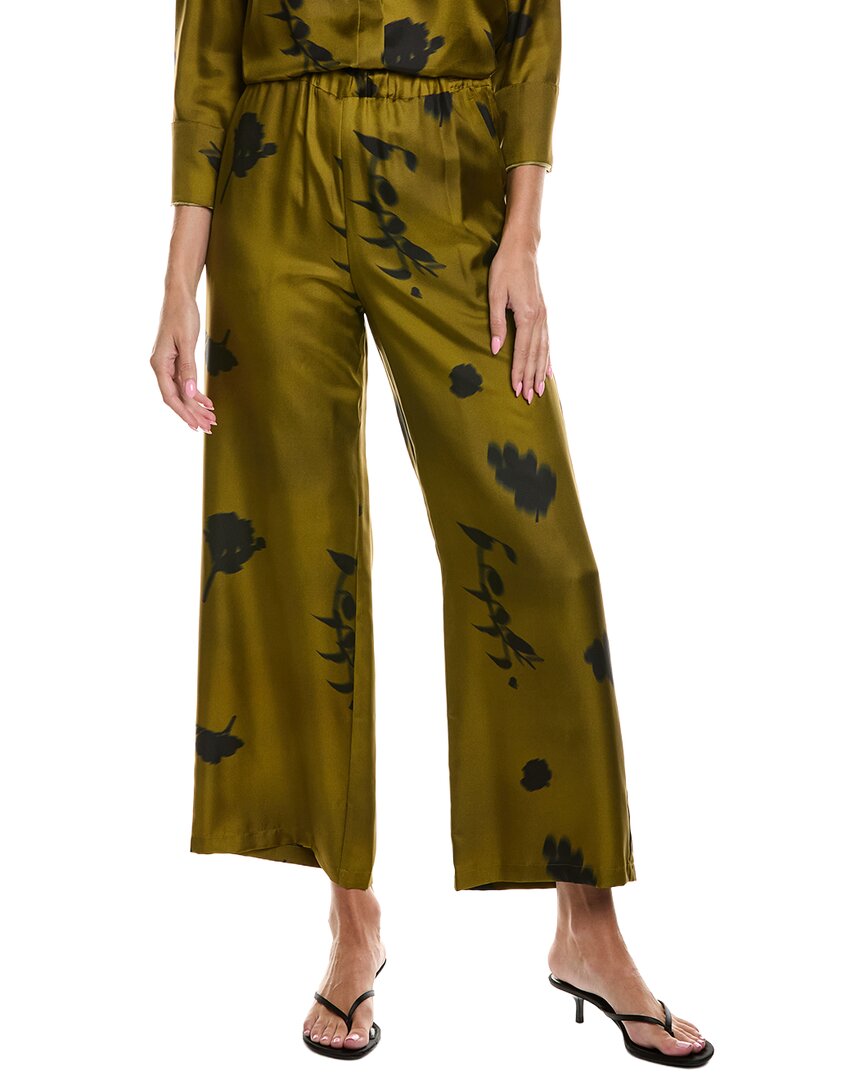Max Mara Mm By Max Mara Helga Silk Trouser