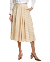 Mm By Max Mara Pelota Jersey Skirt