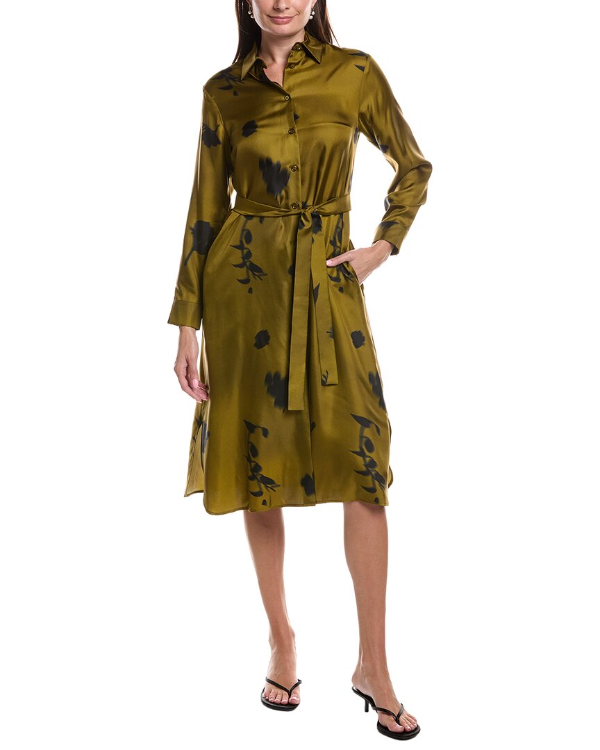 Max Mara Max Mara Jadi Silk Midi Dress
