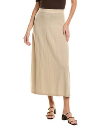 Max Mara Mm By Max Mara Peonie Knitted Wool Skirt