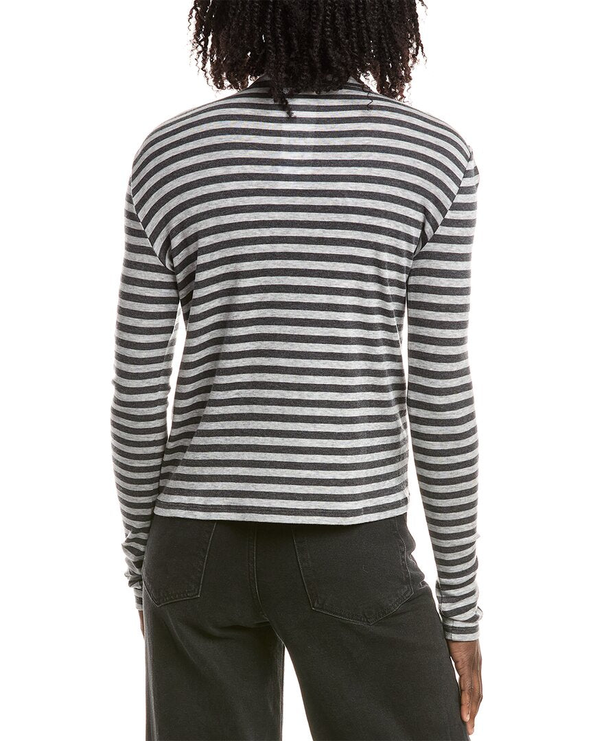 Max Mara Mm By Max Mara Blasy Turtleneck Wool-Blend Top