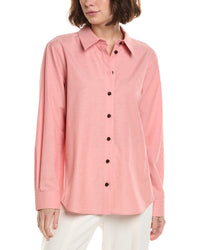 Lafayette 148 New York Lafayette 148 New York Solid Button Shirt