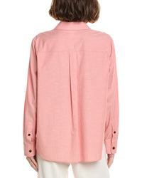 Lafayette 148 New York Lafayette 148 New York Solid Button Shirt