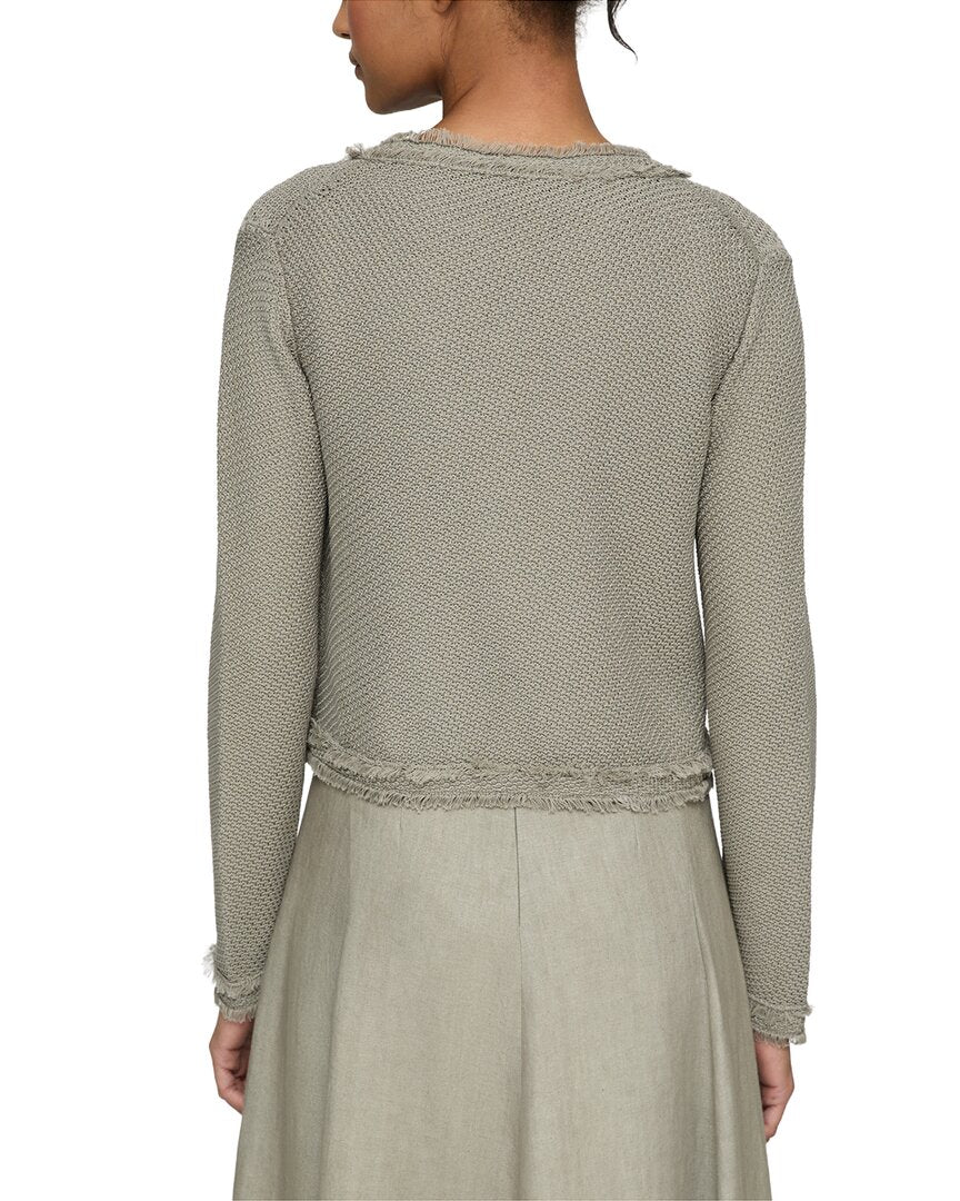 Lafayette 148 New York Lafayette 148 New York Textured Stitch Cropped Jacket