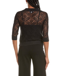 Joseph Ribkoff Mesh Sweater