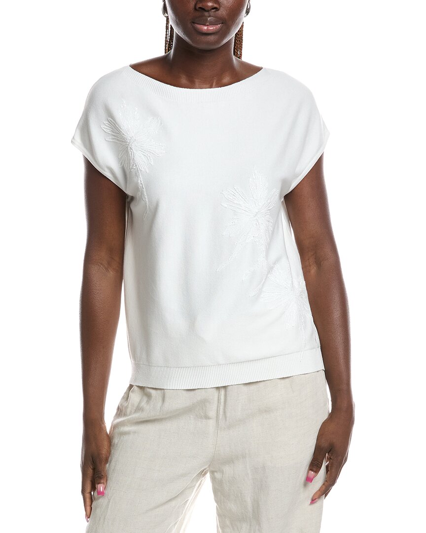 Joseph Ribkoff Joseph Ribkoff Embroidered Sequin Blouse