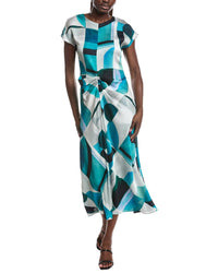 Joseph Ribkoff Joseph Ribkoff Printed Midi Dress