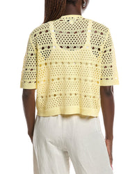 Joseph Ribkoff Joseph Ribkoff Open Knit Tie Front Cardigan