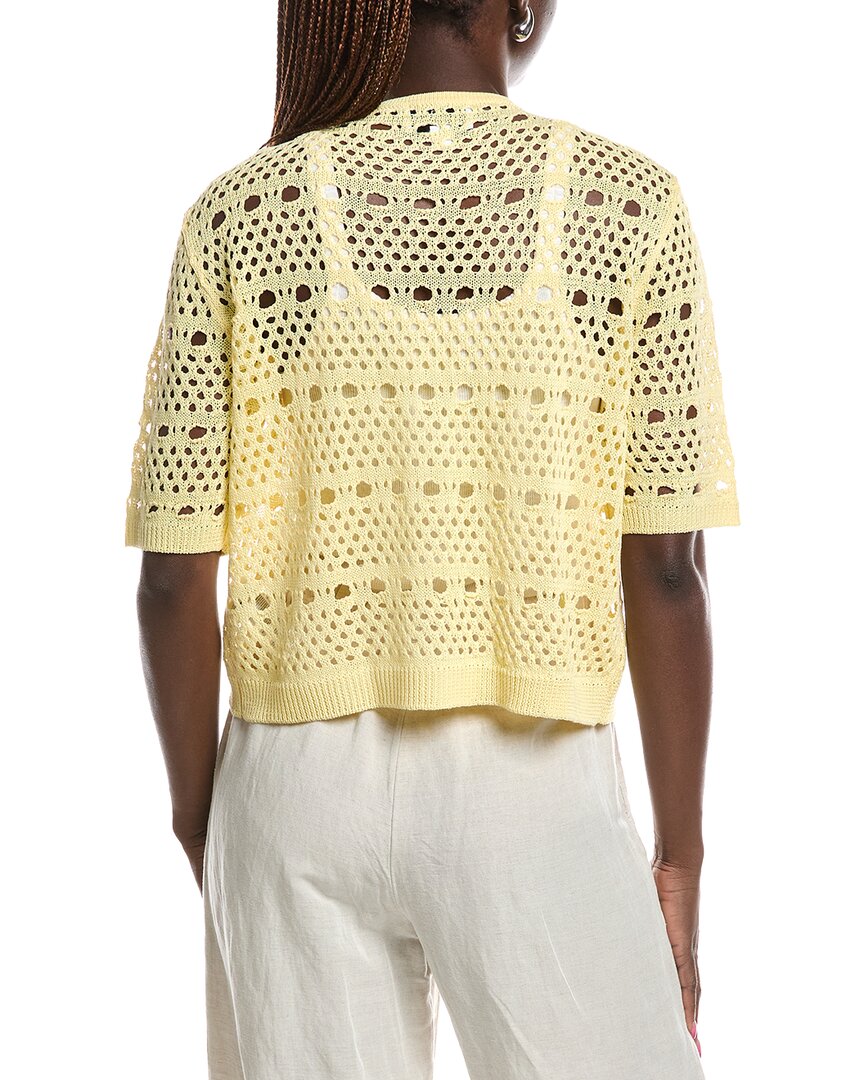 Joseph Ribkoff Joseph Ribkoff Open Knit Tie Front Cardigan