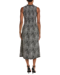 Velvet by Graham & Spencer Velvet By Graham & Spencer Katherine Flower Midi Dress