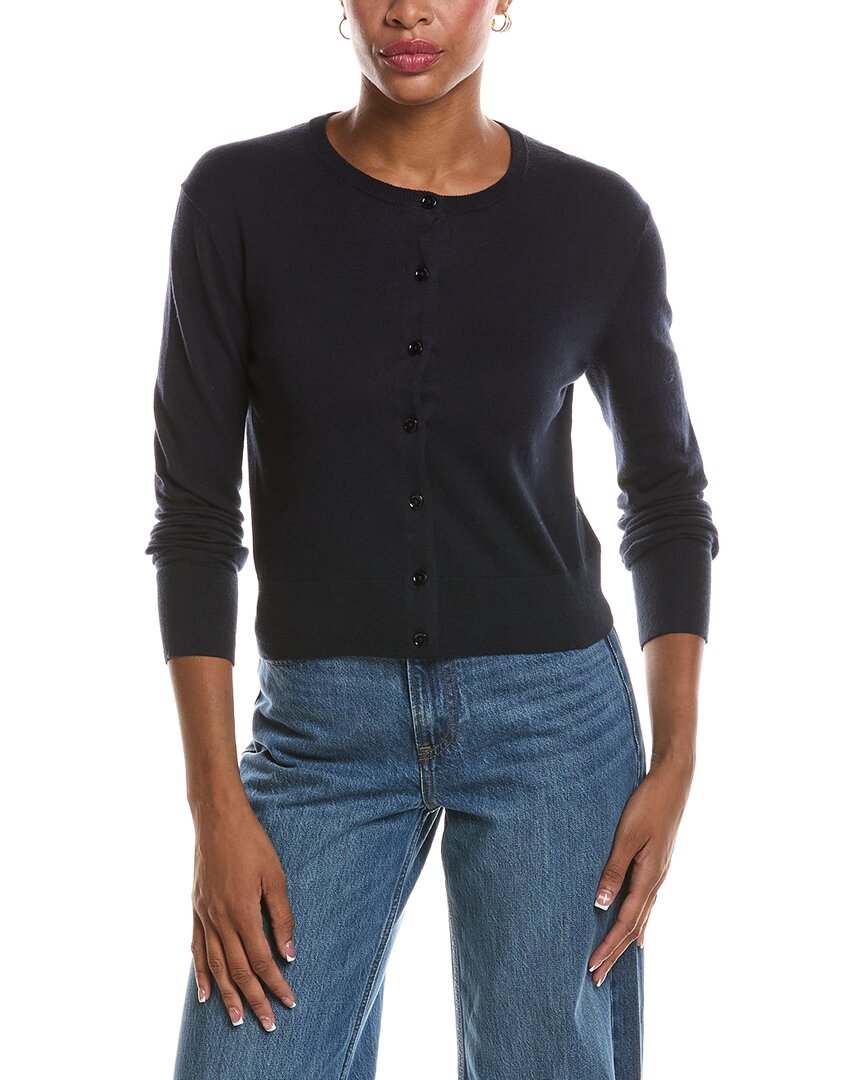 Velvet by Graham & Spencer Velvet By Graham & Spencer Violette Lux Cashmere-Blend Cardigan