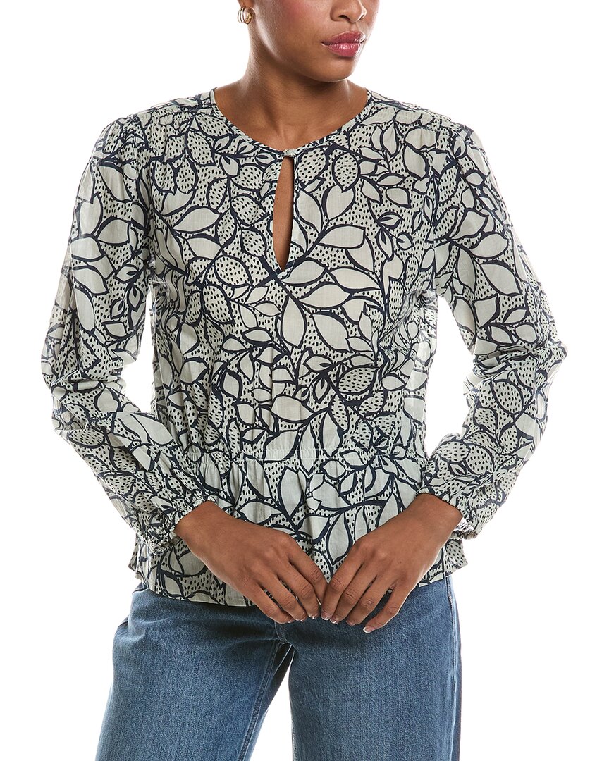 Velvet by Graham & Spencer Velvet By Graham & Spencer Wynne Printed Voile Top