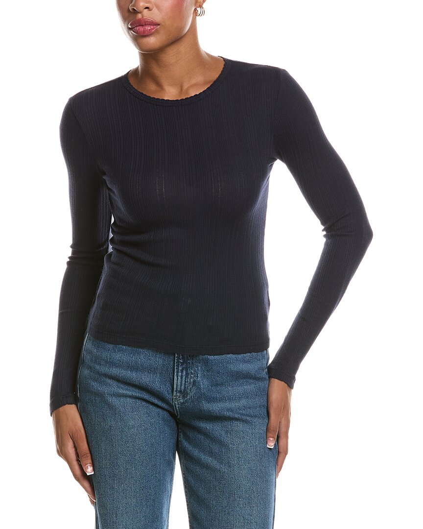 Velvet by Graham & Spencer Velvet By Graham & Spencer Mauri Pointelle T-Shirt