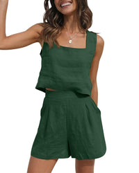 Amanda Royal Top & Short Set